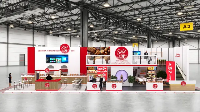 Söke Un · İbatech Fuarı · Çift katlı · 240 m² · 2026
